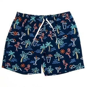 Chubbies Neon Lights Print Swim Shorts (2XL)